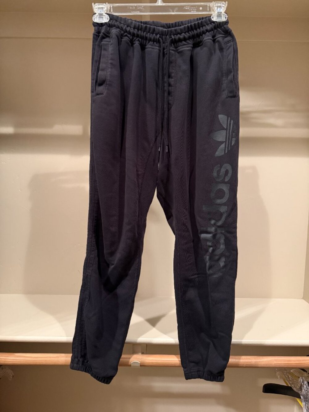 Adidas Black Sweatpants Joggers Size Large